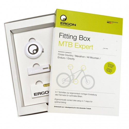 Ergon Fitting Box MTB Expert Einstellhilfe Fahrrad Kontaktpunkte 