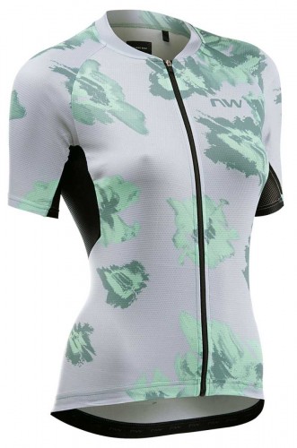 Northwave Force Evo Damen Fahrrad Trikot kurz light grau 2025 