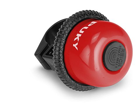 Puky G 18 Drehring-Glocke / Klingel für Pukylino, Wutsch, Fitsch rot 