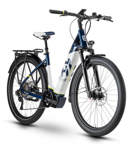 Husqvarna Gran Urban GU6 Pedelec E-Bike Trekking Fahrrad blau/weiß 2021 