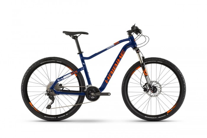 Haibike Seet HardSeven 5.0 27.5'' MTB Fahrrad blau/orange 2019 