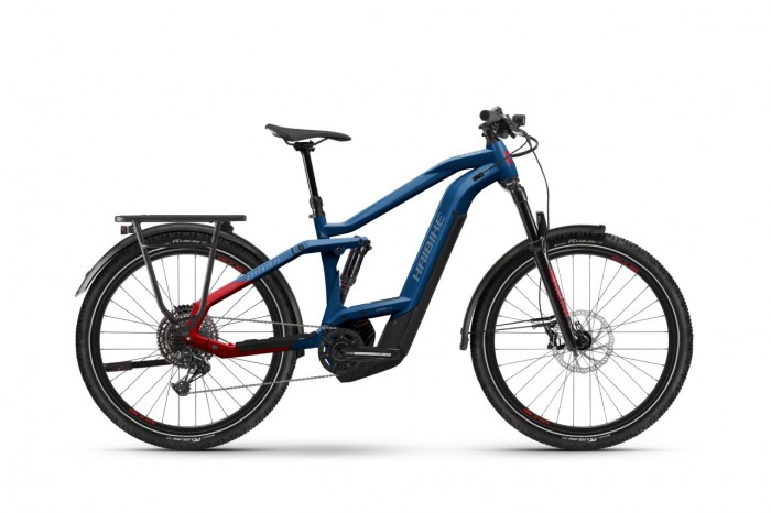 Haibike Adventr FS 9 27.5'' Pedelec E-Bike MTB Fahrrad blau/rot 2022 