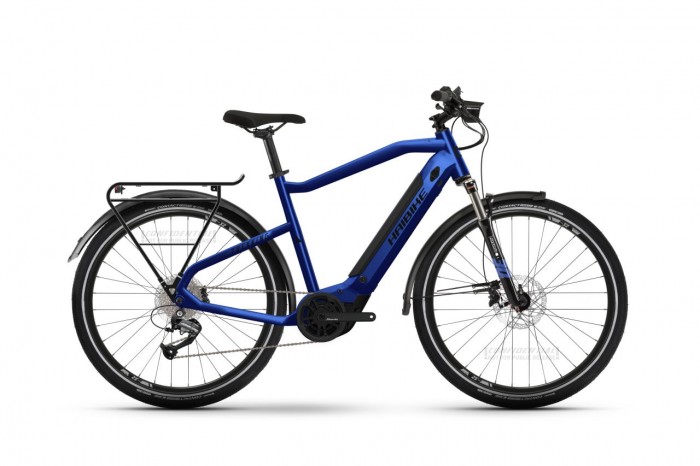 Haibike Trekking 4 27.5'' Pedelec E-Bike Trekking Fahrrad blau 2024 56cm / L