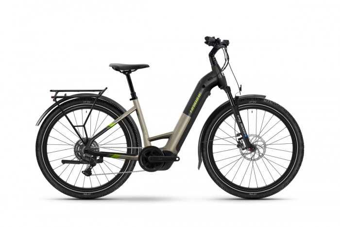 Haibike Trekking 4 Low 27.5'' E-Bike Trekking Pedelec schwarz/sandfarben 2026 