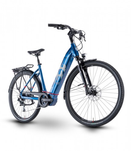 Husqvarna Gran City GC3 Wave Unisex Pedelec E-Bike City Fahrrad blau 2024 46 cm