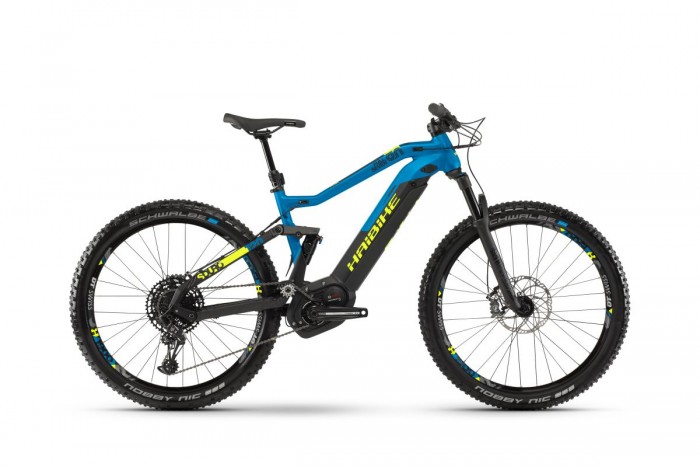 Haibike Sduro FullSeven 9.0 27.5'' Pedelec E-Bike MTB schwarz/blau/gelb 2019 