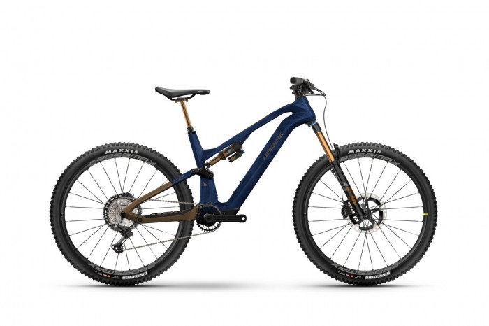 Haibike Lyke CF SE 29'' Carbon Pedelec E-Bike MTB Fahrrad blau/bronzefarben 2024 