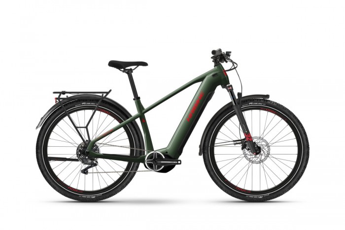 Haibike Trekking 5 High 27.5'' Pedelec E-Bike Trekking Fahrrad grün 2024 