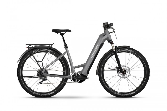 Haibike Trekking 7 Low 27.5'' Unisex Pedelec E-Bike Trekking Fahrrad grau 2024 