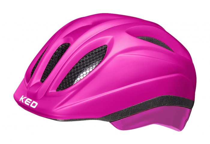 Ked Meggy II Kinder Fahrrad Helm matt pink 2023 