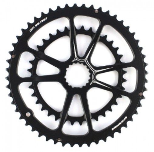 Cannondale Spidering Fahrrad Kettenblatt 8 Arm 52/36 Zähne schwarz 