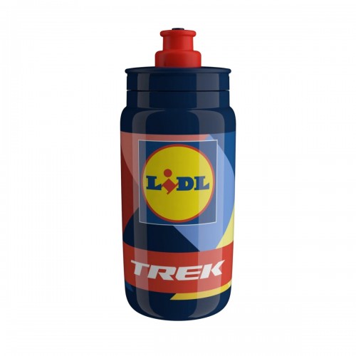 Santini Lidl Trek Fahrrad Trinkflasche 550ml blau/gelb 