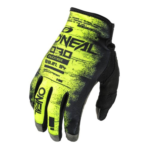 O'Neal Mayhem Scarz MX DH FR Handschuhe lang gelb/schwarz 2024 Oneal 