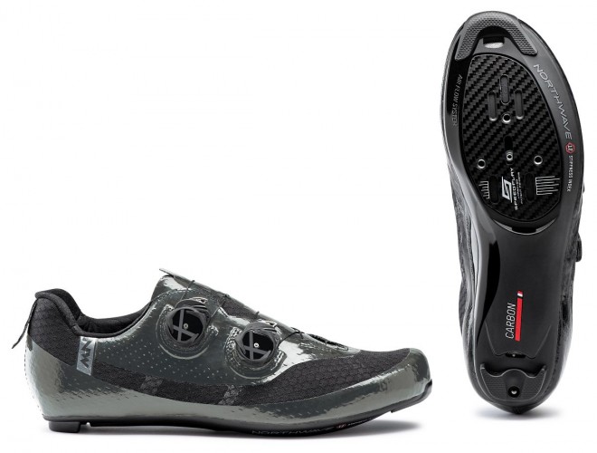 Northwave Mistral Plus Rennrad Fahrrad Schuhe grau 2021 