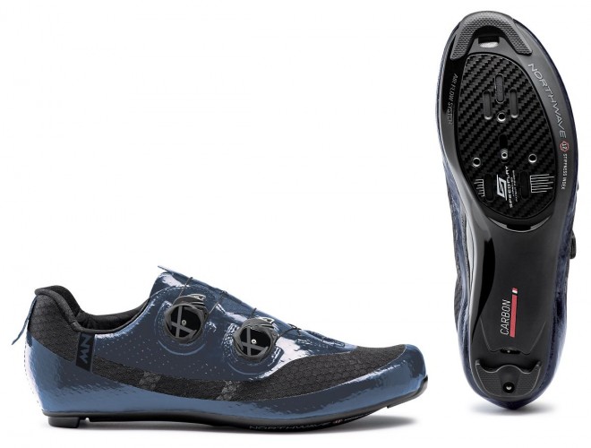 Northwave Mistral Plus Rennrad Fahrrad Schuhe blau 2021 