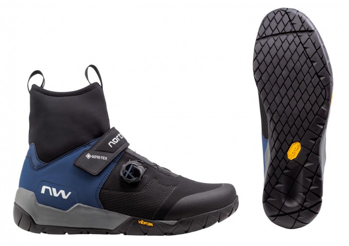 Northwave Multicross Plus GTX MTB Winter Fahrrad Schuhe schwarz/blau 2024 