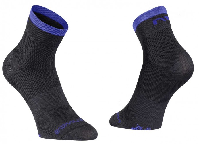 Northwave Origin Fahrrad Socken schwarz/lila 2023 