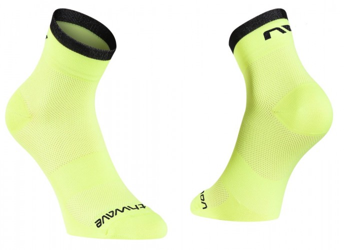 Northwave Origin Fahrrad Socken gelb/schwarz 2023 