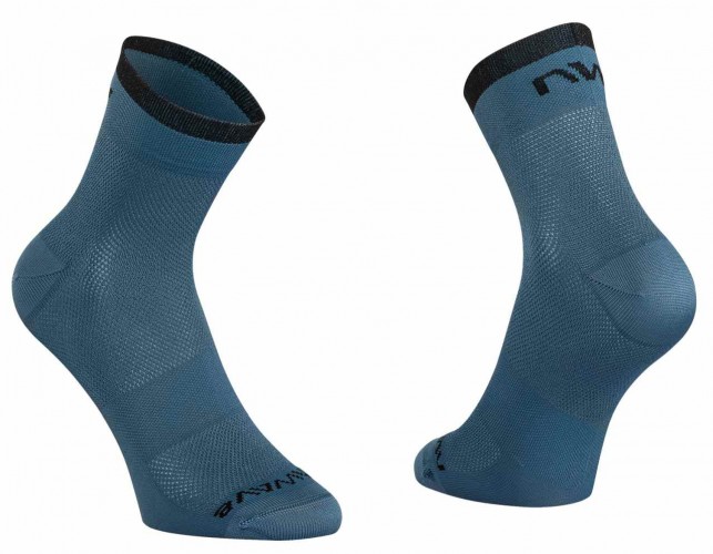 Northwave Origin Fahrrad Socken blau/schwarz 2023 