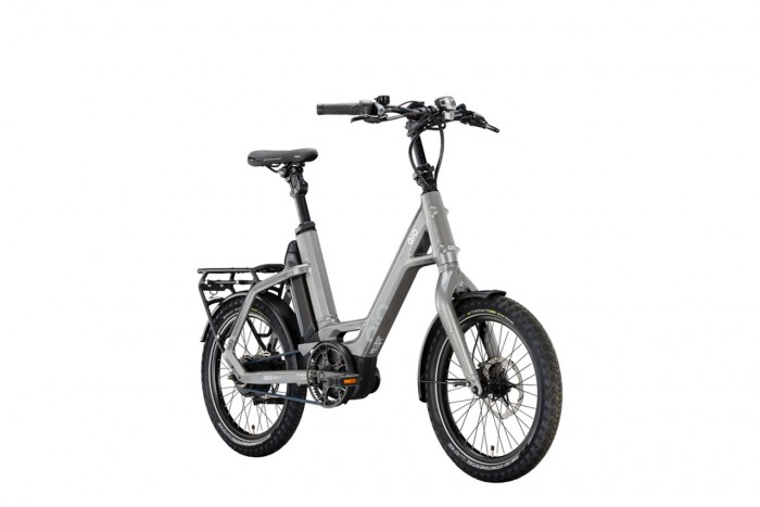 QIO Eins P-E Enviolo 20'' Pedelec E-Bike Compact Fahrrad grau 2023 