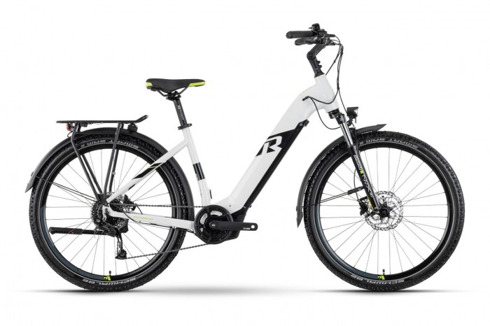 Raymon CrossRay E 5.0 27.5'' Wave Unisex Pedelec E-Bike Trekking Fahrrad weiß/schwarz 2023 
