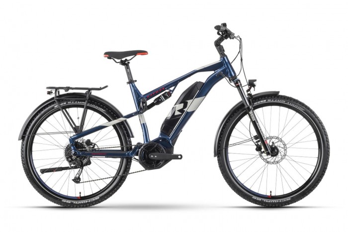 Raymon CrossRay FS E 4.0 27.5'' Pedelec E-Bike Trekking Fahrrad blau/grau 2023 