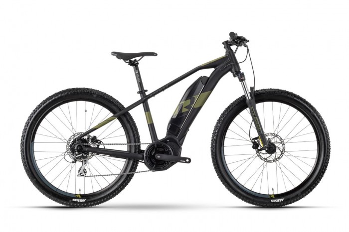 Raymon HardRay E 2.0 27.5'' / 29'' Pedelec E-Bike MTB Fahrrad matt schwarz/grün 2023 