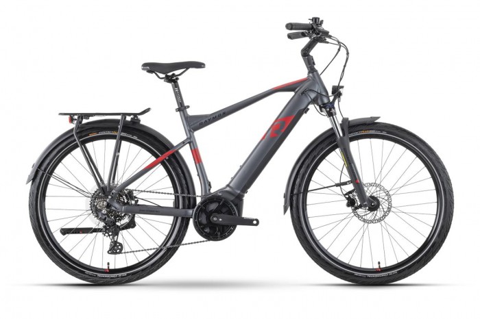 Raymon TourRay E 6.0 27.5'' Pedelec E-Bike Trekking Fahrrad matt schwarz/rot 2023 