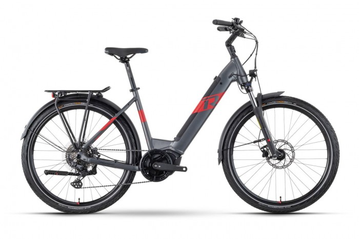 Raymon TourRay E 6.0 27.5'' Wave Unisex Pedelec E-Bike Trekking Fahrrad matt schwarz/rot 2023 