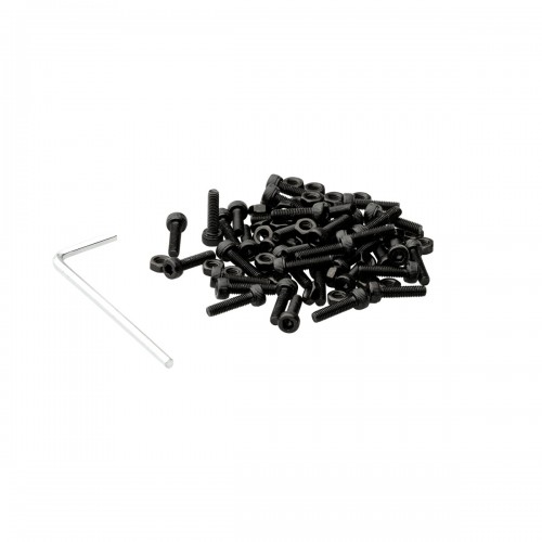 Sixpack Composite M3 Edelstahl Pedalpins für Kamikaze PA / Millenium CF schwarz 