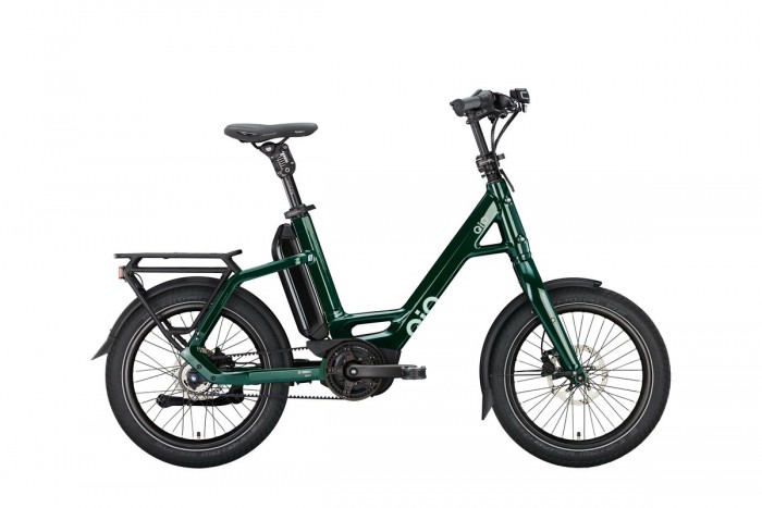 QIO Eins P-5 RBN 20'' Pedelec E-Bike Compact Fahrrad forest grün 2024 
