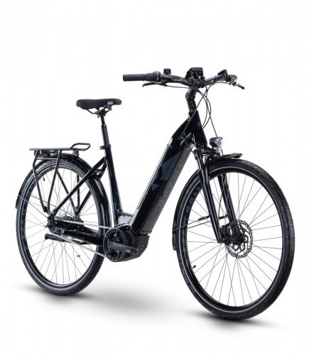Raymon CityRay E 7.0 CB Wave Unisex Pedelec E-Bike City Fahrrad schwarz 2023 