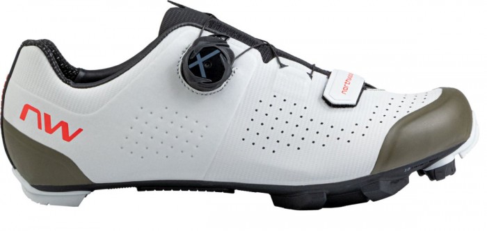 Northwave Razer MTB Fahrrad Schuhe light grau/grün 2025 