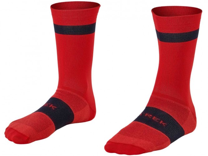 Trek Race Crew Fahrrad Socken rot 2025 