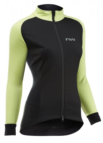 Northwave Reload Damen Fahrrad Regen/Winterjacke schwarz/grün 2027 