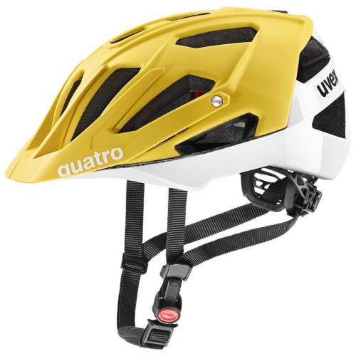 Uvex Quatro CC All Mountain Enduro MTB Fahrrad Helm matt gelb 2024 