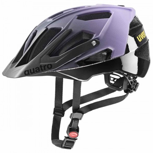 Uvex Quatro CC All Mountain Enduro MTB Fahrrad Helm matt lila/schwarz 2024 