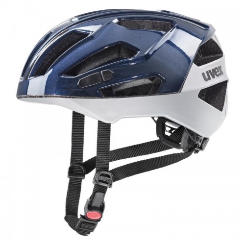 Uvex Gravel X Fahrrad Helm blau/silberfarben 2023 
