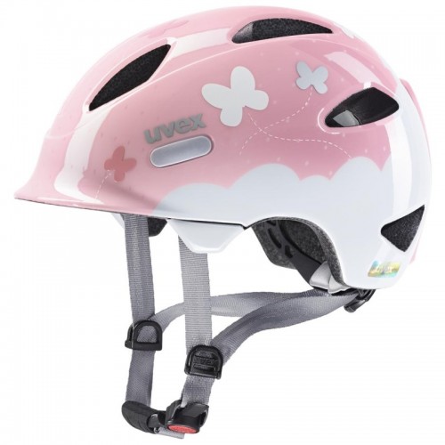 Uvex Oyo Style Butterfly Kinder Fahrrad Helm pink 2024 50-54cm