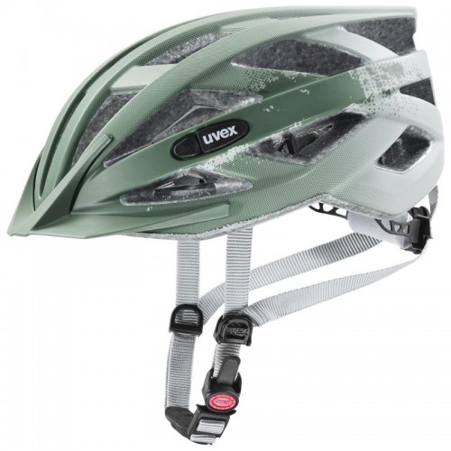 Uvex Air Wing CC Fahrrad Helm matt grün/grau 2022 