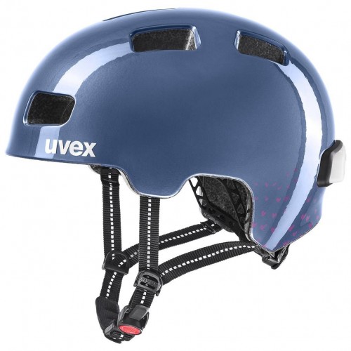 Uvex City 4 Mini Me Fahrrad Helm blau 2021 