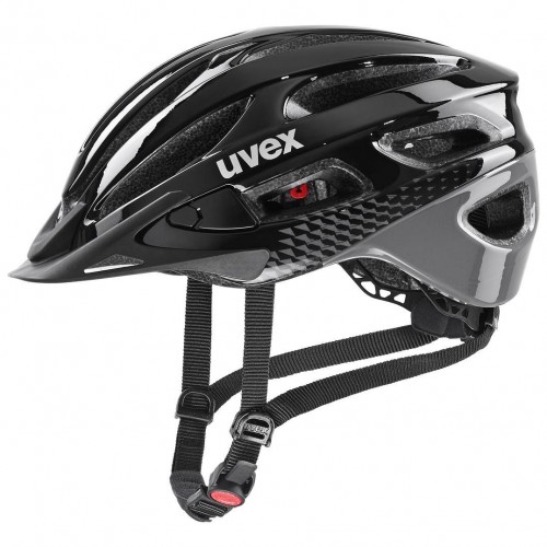 Uvex True Fahrrad Helm schwarz/grau 2021 