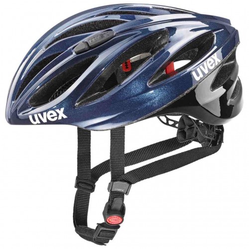 Uvex Boss Race Rennrad Fahrrad Helm blau 2023 