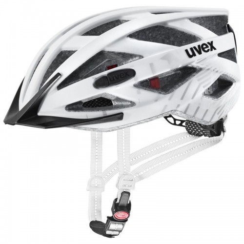 Uvex City I-VO Fahrrad Helm matt weiß/schwarz 2024 