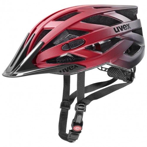 Uvex I-VO CC Fahrrad Helm rot/schwarz 2024 