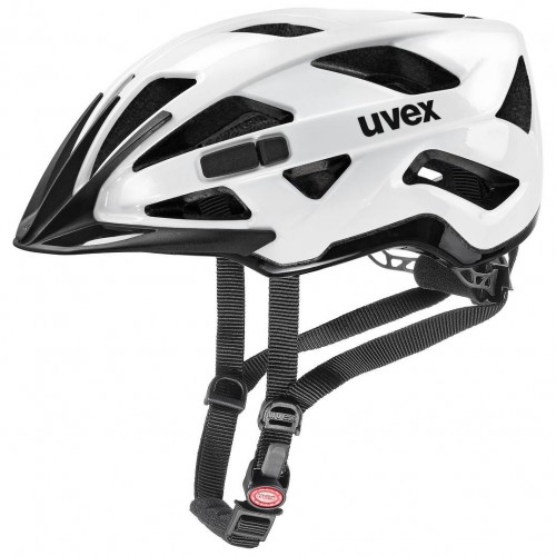 Uvex Active Fahrrad Helm weiß/schwarz 2024 