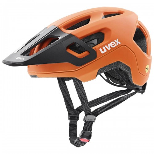 Uvex React Jr. MIPS Kinder Fahrrad Helm Gr. 52-56cm orange/schwarz 2024 