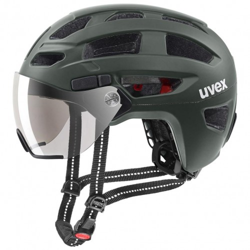 Uvex Finale Visor City Trekking Fahrrad Helm grün 2022 