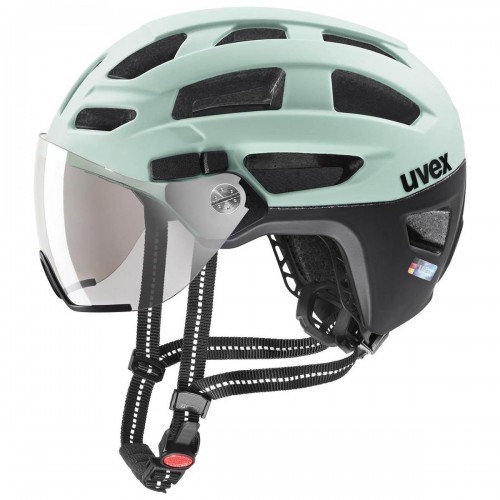 Uvex Finale Visor City Trekking Fahrrad Helm matt jade grün 2024 