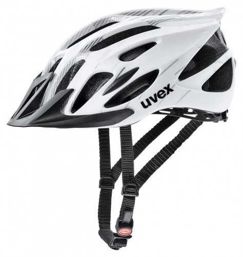 Uvex Flash Fahrrad Helm weiß/schwarz 2021 